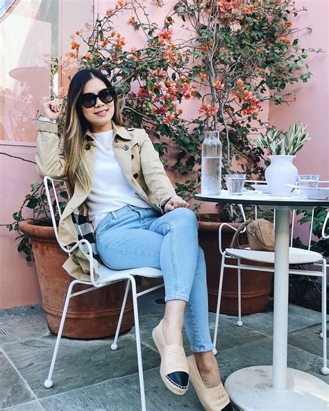 chanel espadrilles outfit ideas